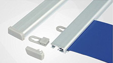 Montreal Aluminum Banner Hangers, Aluminum Banner Hangers-Poster Holders