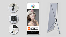 Montreal X-Stand Banners, X Stand Banners - X Frame Banners